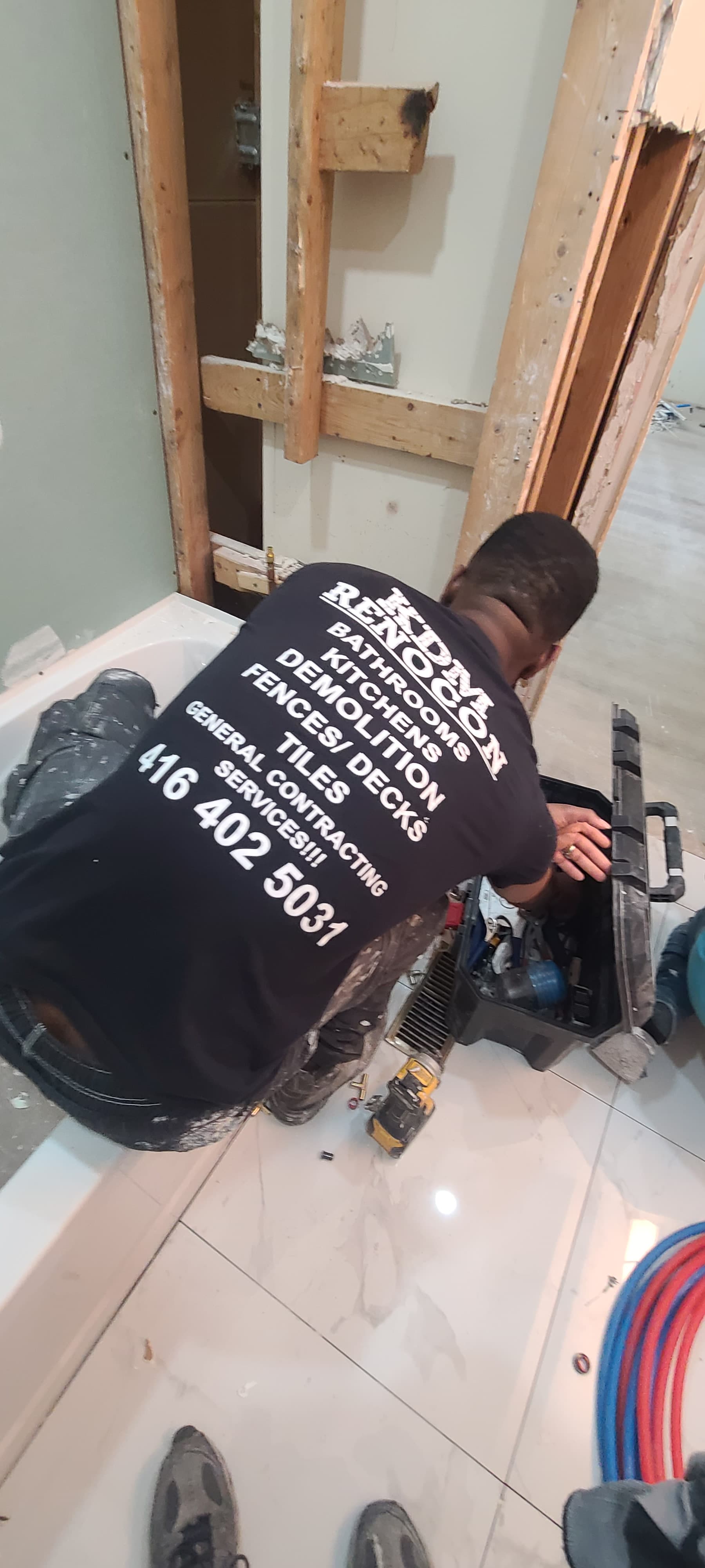 Renovation project photo